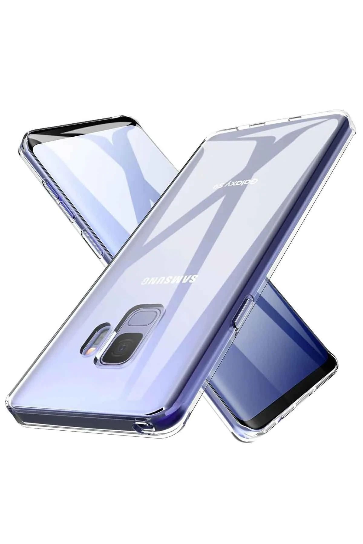 NewFace Samsung Galaxy S9 Kılıf Lüx Şeffaf Silikon BSTMY