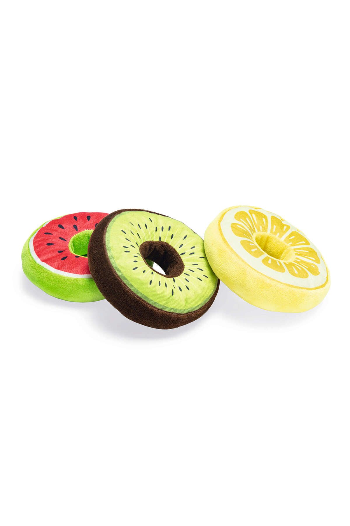 Beeztees Köpek Oyuncağı, Donut, Peluş, Çeşitli Renklerde, 12x12x5cm GLSTD