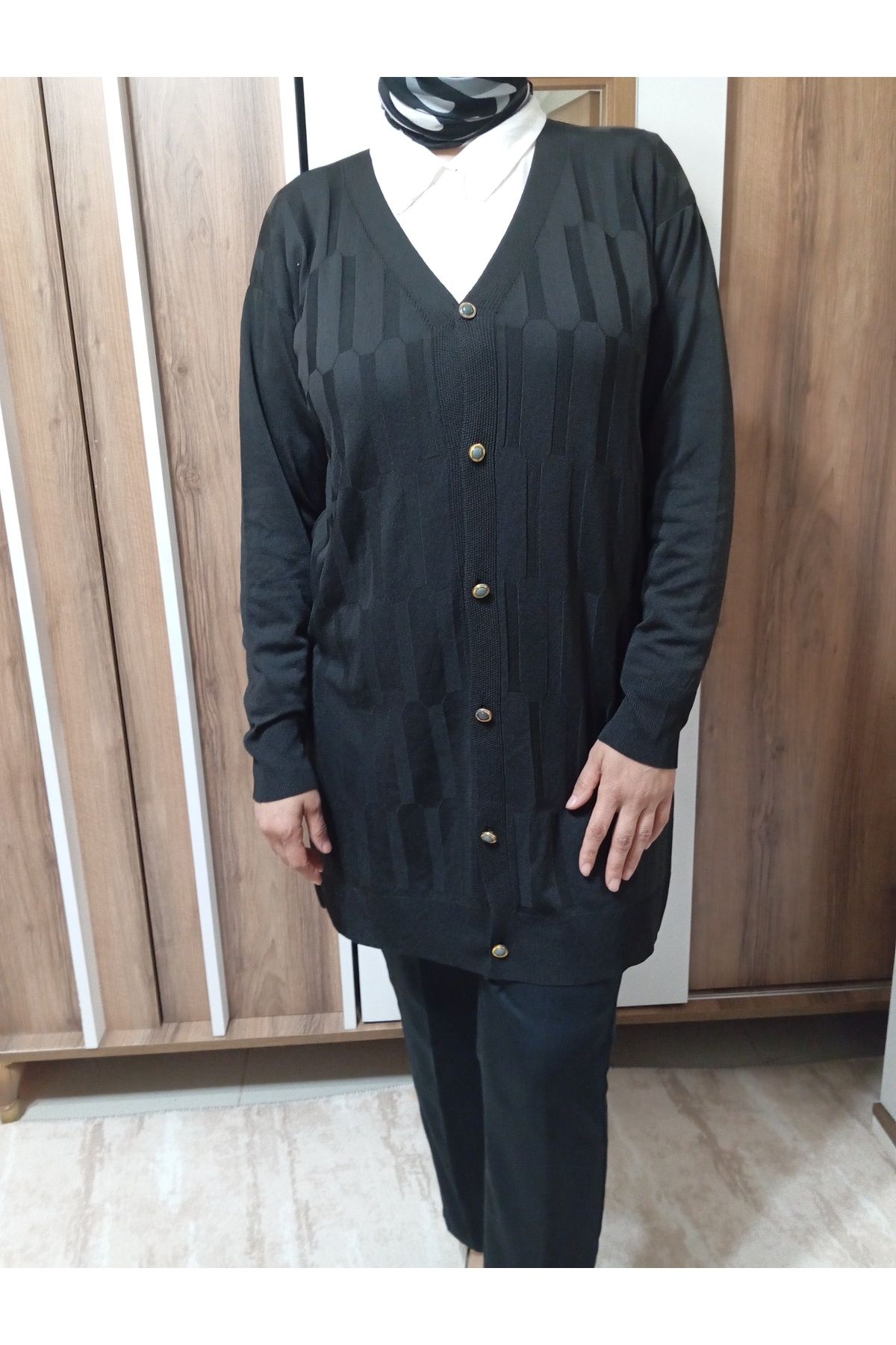 Jose Clothing İnce Tesettür Triko Ceket Yelek