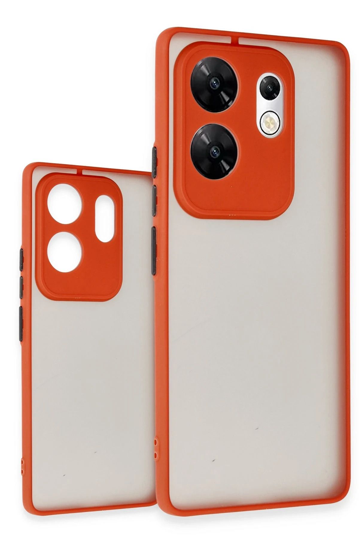 NewFace İnfinix Zero 30 4G Kılıf Montreal Silikon Kapak - Kırmızı DPMAH