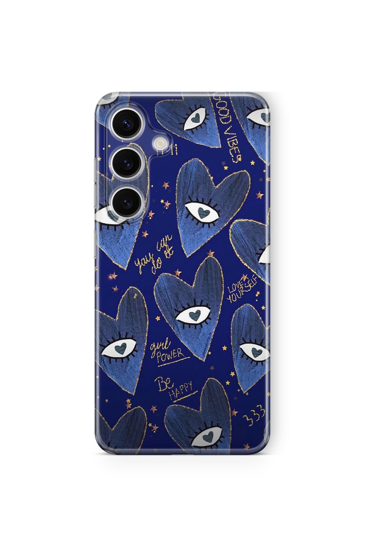 Space Star Samsung Galaxy A35 Uyumlu Girl Power Tasarım Baskılı Şeffaf Kılıf