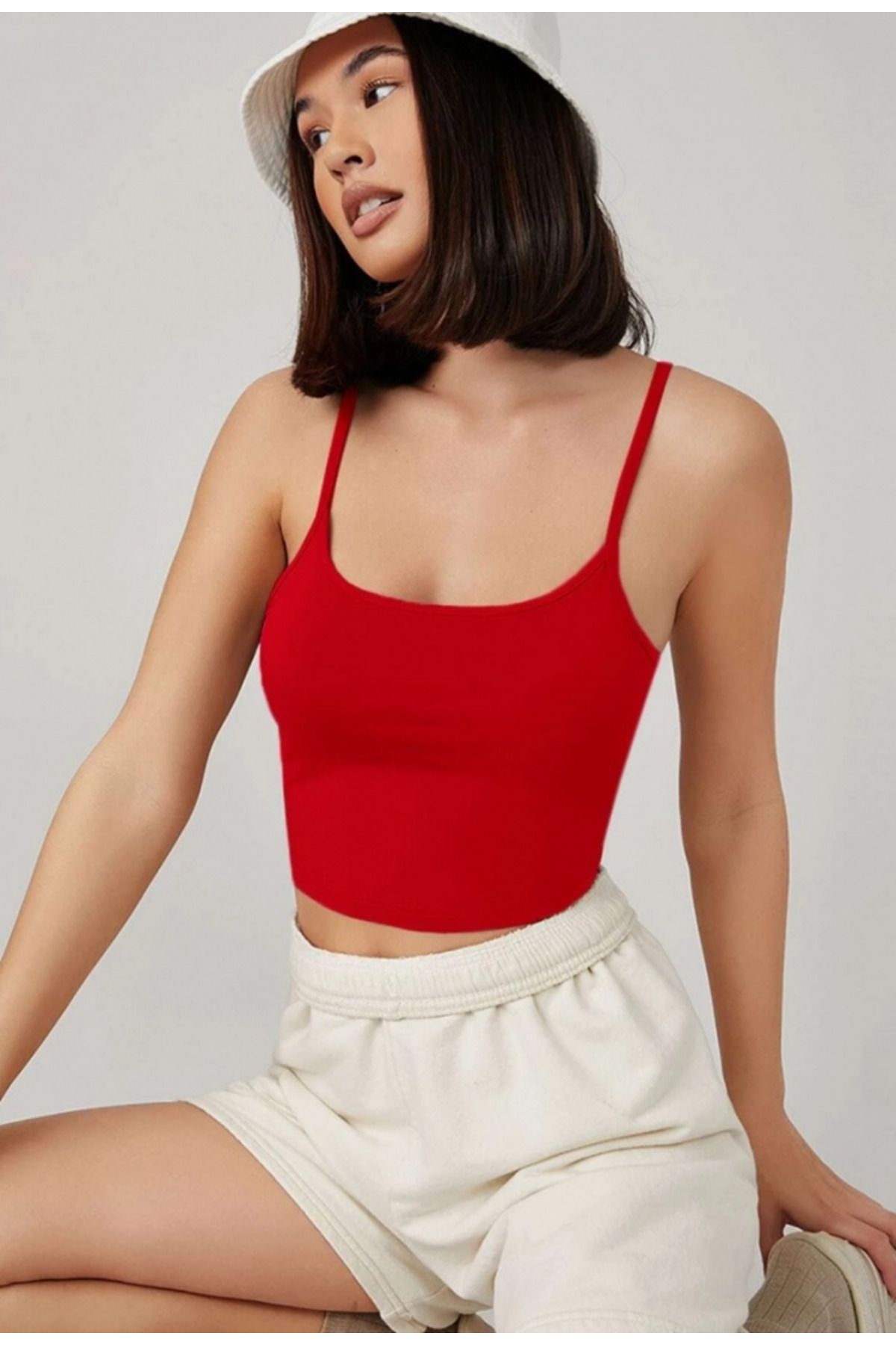 ARUZ MODA Askılı Bluz