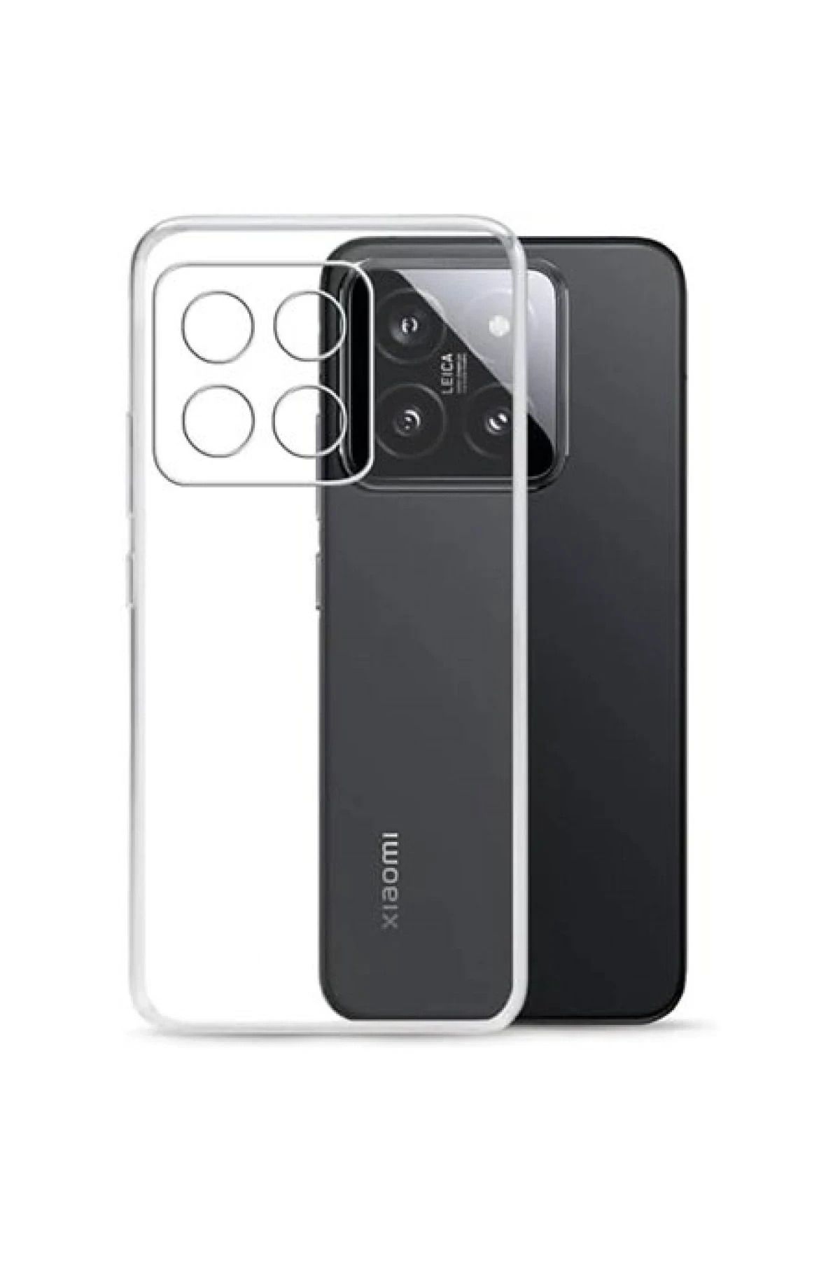 NewFace Xiaomi Mi 15 Pro Kılıf Lüx Şeffaf Silikon BSTMY