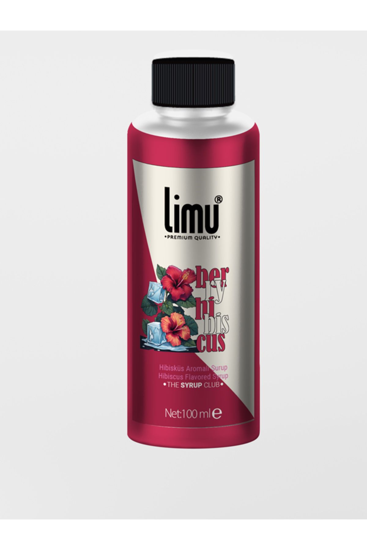 limu Berry Hibiscus Aromalı Kahve Şurubu-Blue Curacao (Yeni Yüksek Aromalı) 100 ml