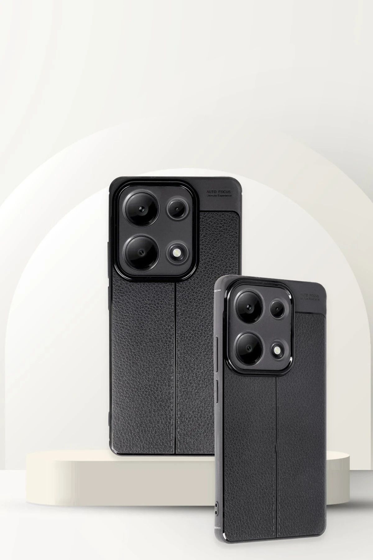 NewFace Xiaomi Redmi Note 13 Pro 4G Kılıf Auto Focus Kapak - Kırmızı BSTMY