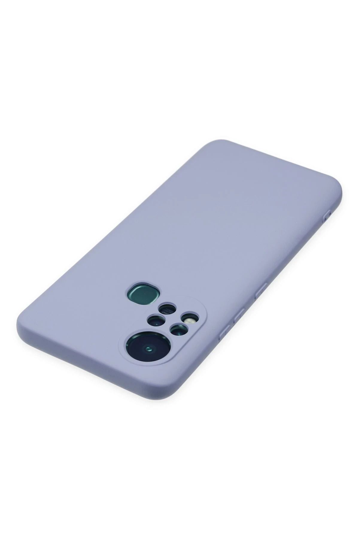 NewFace İnfinix Hot 11s Uyumlu Kılıf Nano içi Kadife Silikon - Lila SVLRS