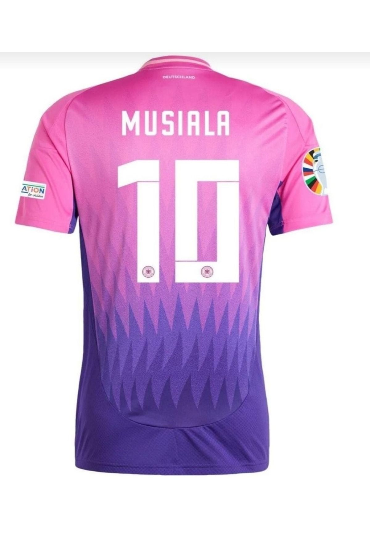 feriköy ALMANYA EURO 2024 JAMAL MUSİALA DEPLASMAN YETİŞKİN FORMASI (PEMBE )