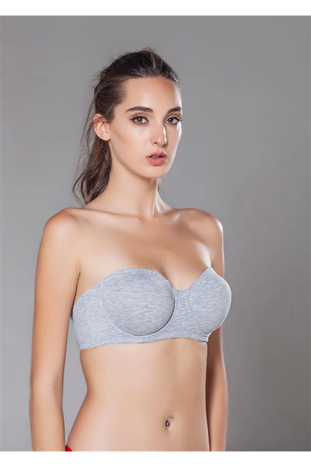 sepya Eterelle 2161 COTTON DESTEKSİZ SÜTYEN