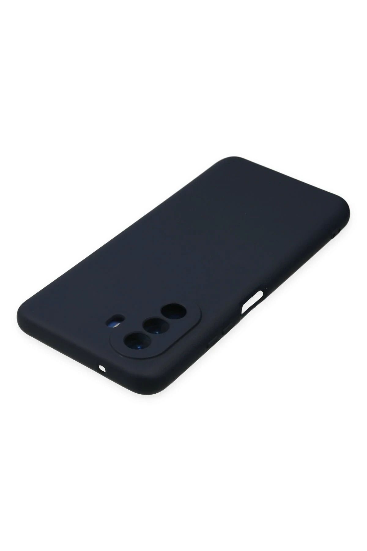 NewFace Huawei Nova Y70 uyumlu Kılıf Nano içi Kadife Silikon - Lacivert WLZOR