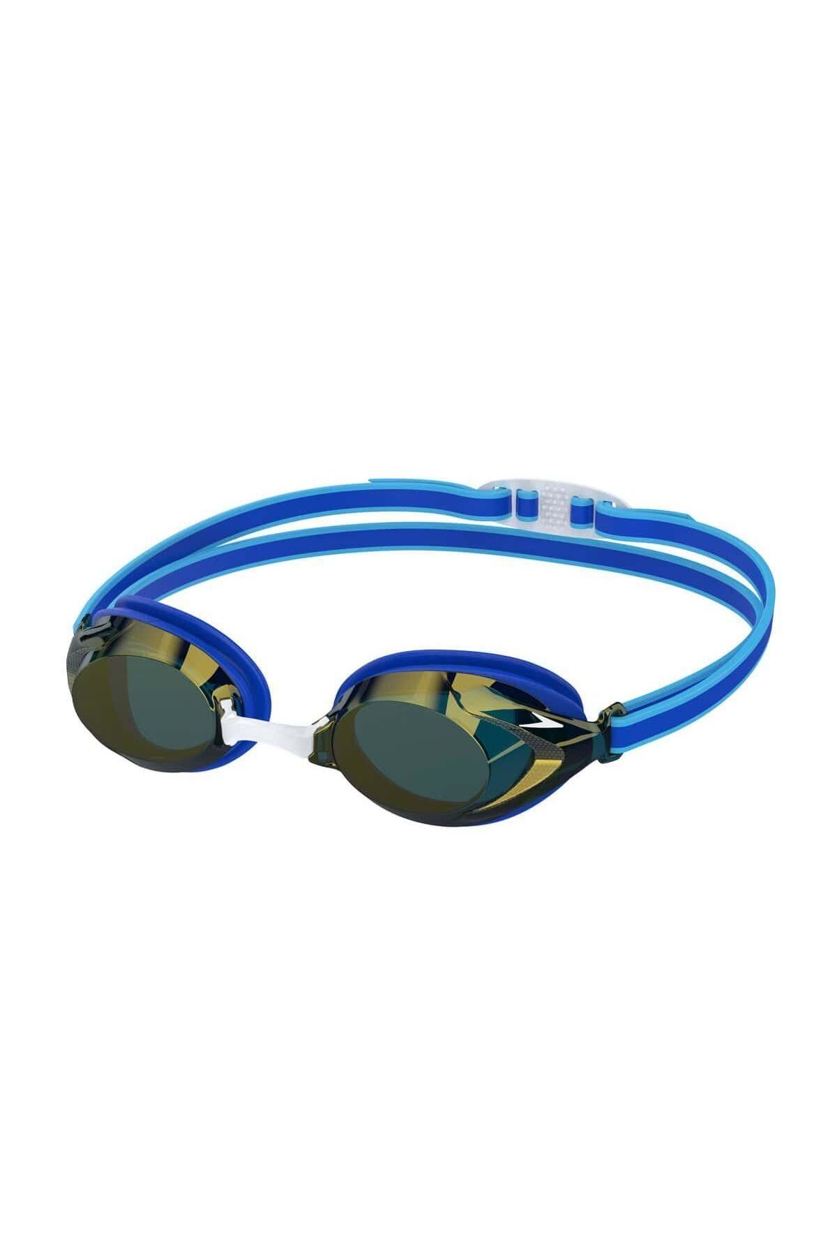 SPEEDO Vanquisher Aynalı Çocuk Yarış Gözlüğü (Mavi)