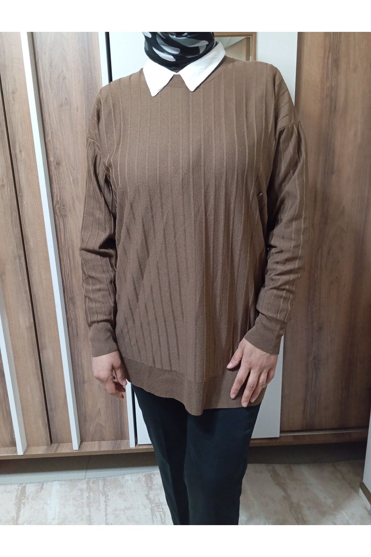 Jose Clothing İnce Tesettür Triko Bluz
