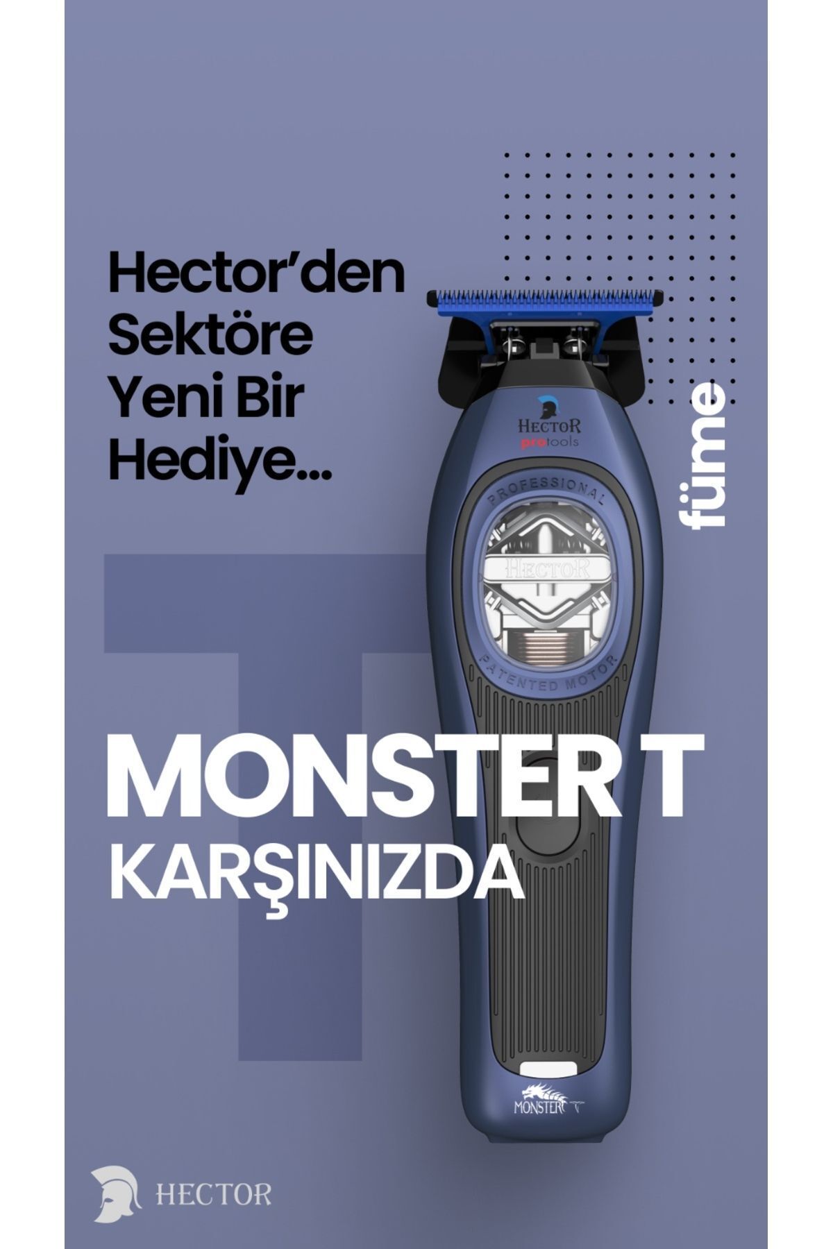 teknotrust MonsterT 8500 Devir Sıfırlama Tıraş Makinesi