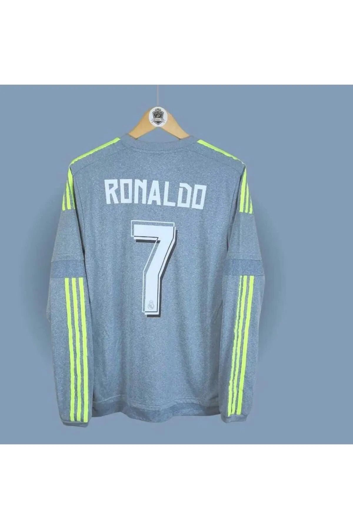 Ronson R.e.a.l M.a.d.r.i.d 2015/16 Sezonu Cristiano Ronaldo Alternatif nostalji Deplasman Forması (GRİ)