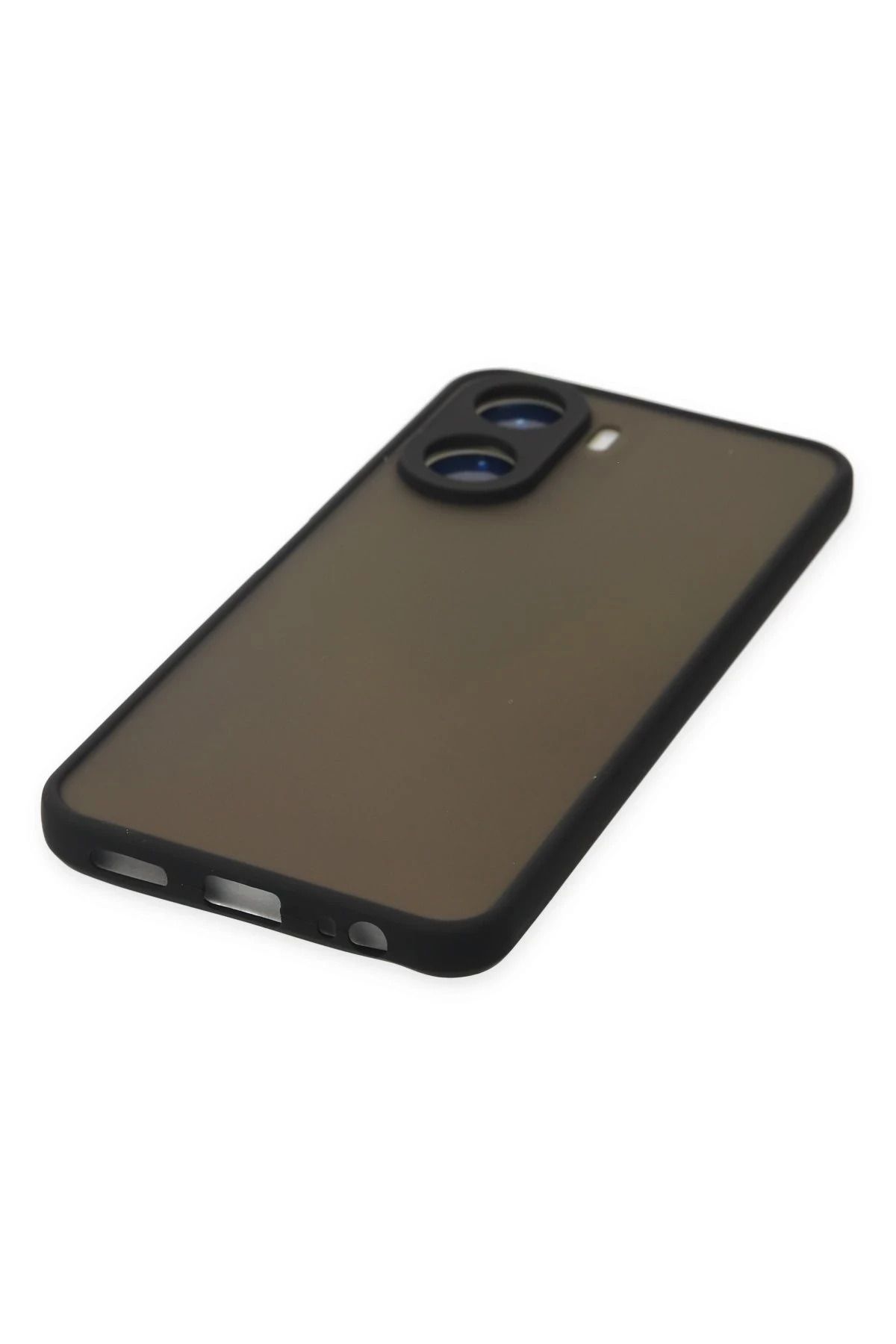 NewFace Vivo Y16 Kılıf Montreal Silikon Kapak - Siyah SVLRS