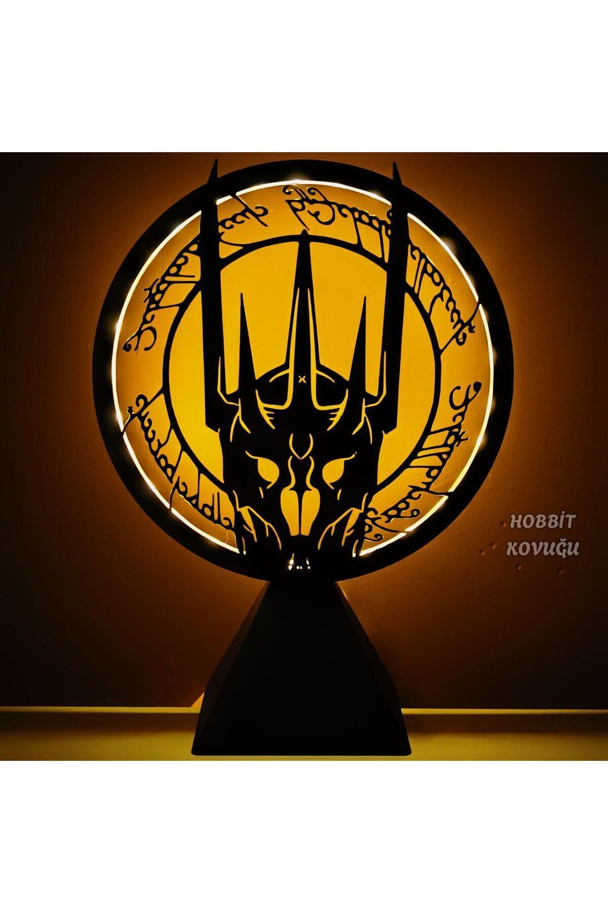 Hobbit Kovuğu Sauron Gece Lambası