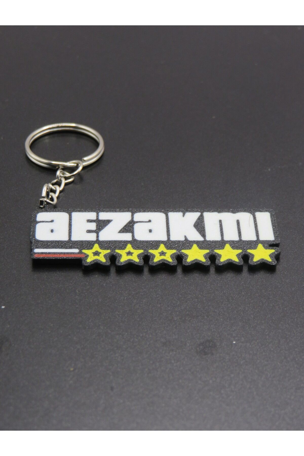 MODA 3D Baskılı Aezakmi Anahtarlık - 4 Farklı Renk | Oyun Temalı Aksesuar