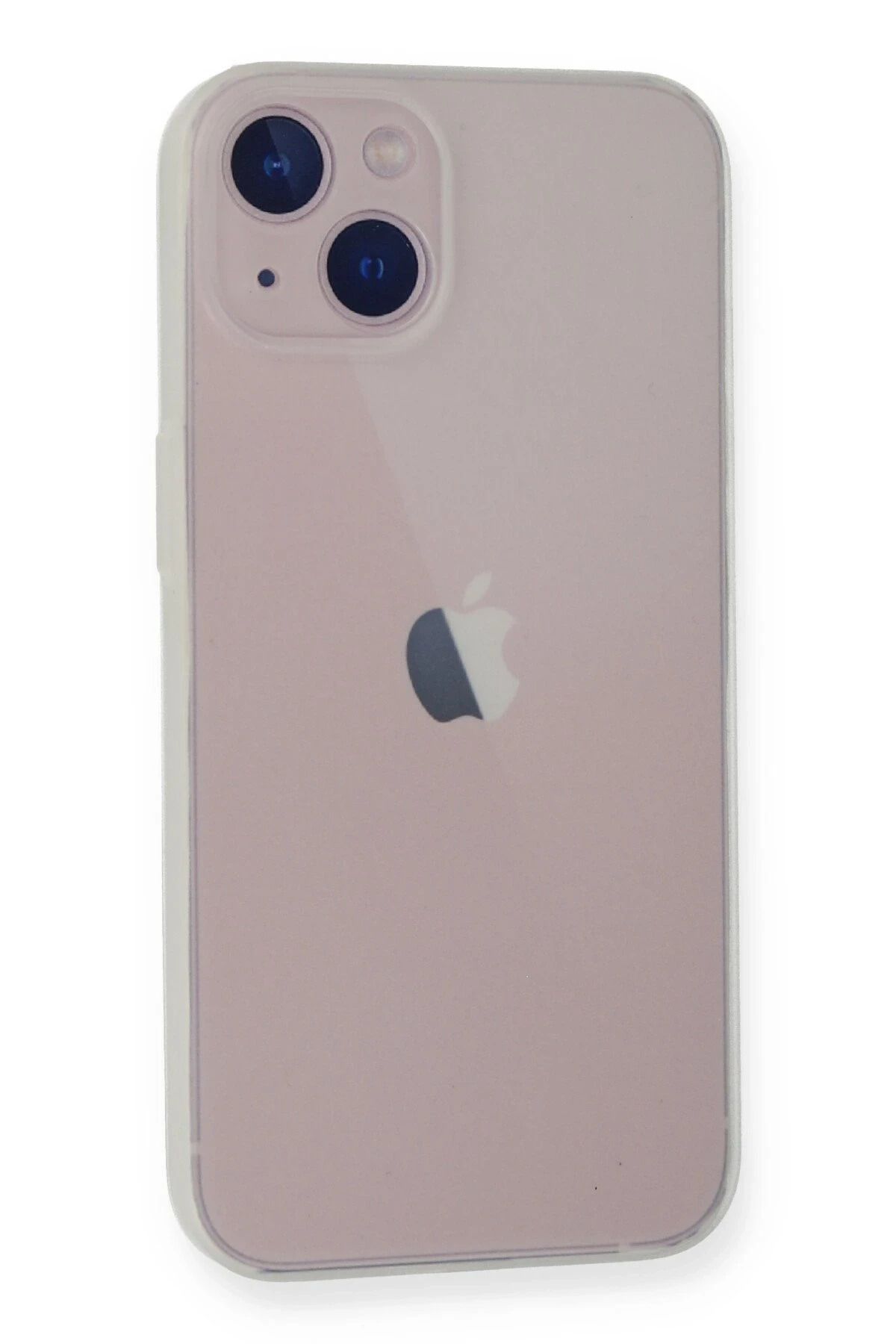 NewFace iPhone 14 Plus Kılıf PP Ultra İnce Kapak - Beyaz BSTMY
