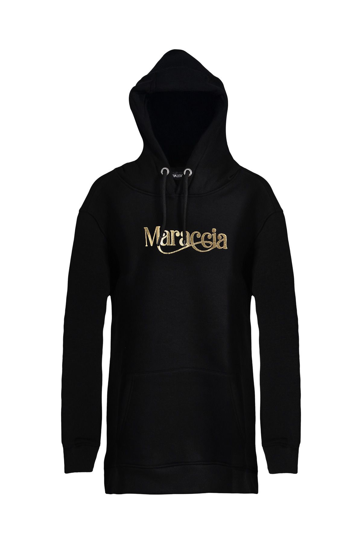maraccia Siyah Unisex Kadın & Erkek Sweatshirt