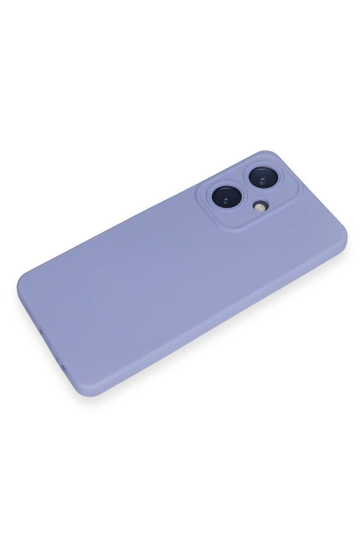 NewFace Vivo Y27 uyumlu  Kılıf Nano içi Kadife Silikon - Lila WLZOR