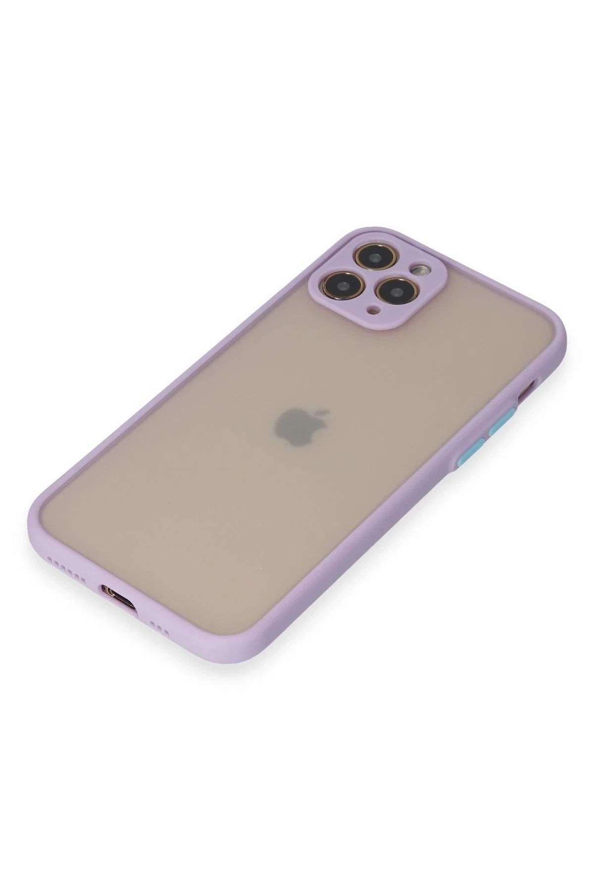 NewFace iPhone 11 Pro Kılıf Montreal Silikon Kapak - Mor BSTMY