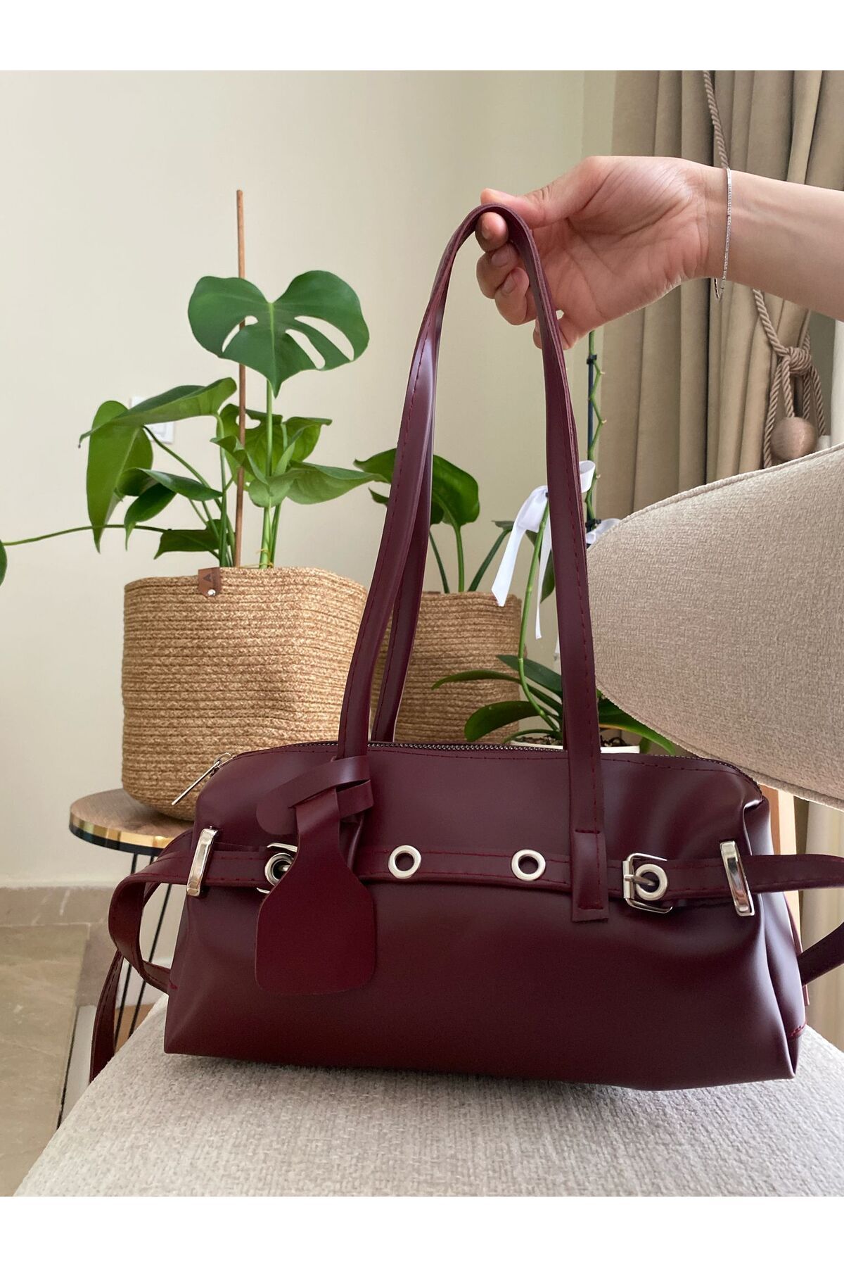 Z&M COLLECTION BAG SHOPPİNG Kadın Baget Omuz Çantası