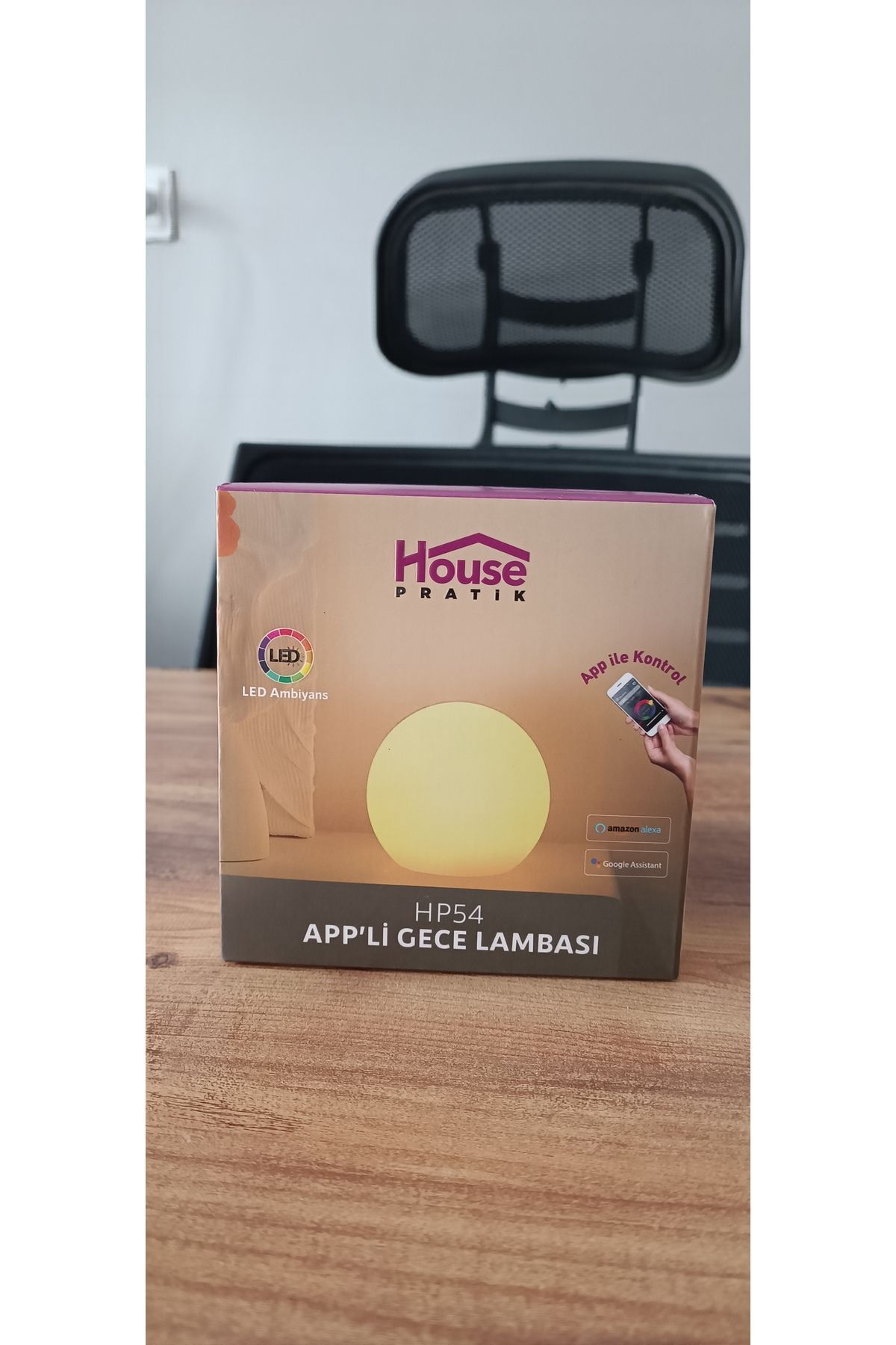 House APP Lİ GECE LAMBASI