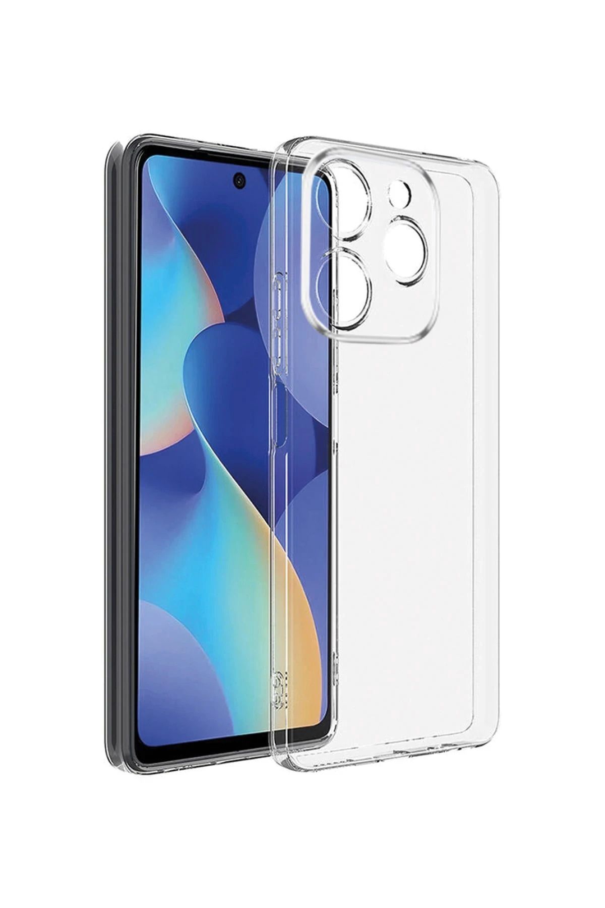 NewFace General Mobile Era 30 Kılıf Lüx Şeffaf Silikon WLZOR