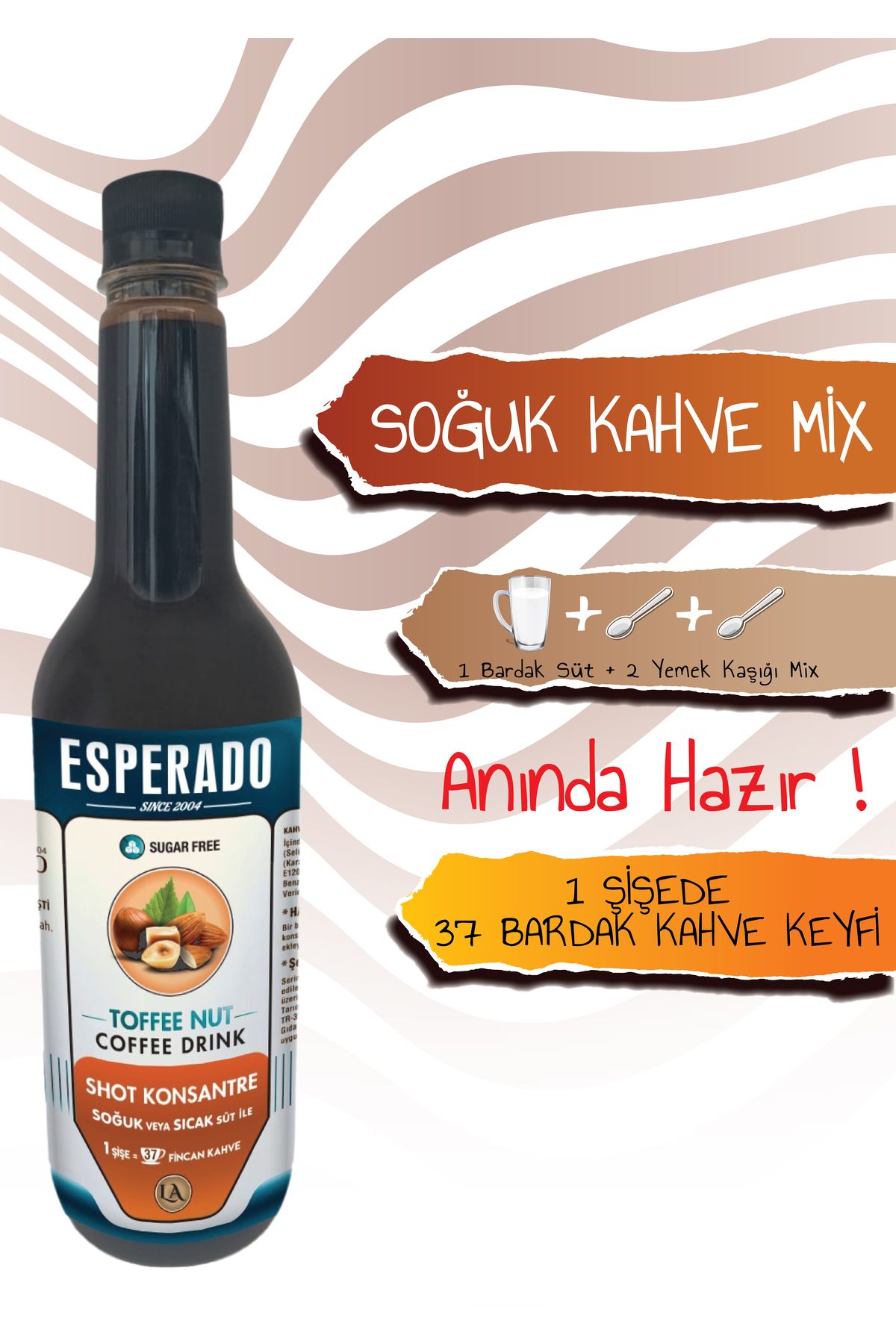 ESPERADO TOFFNUT AROMALI SOĞUK KAHVE 750 ML