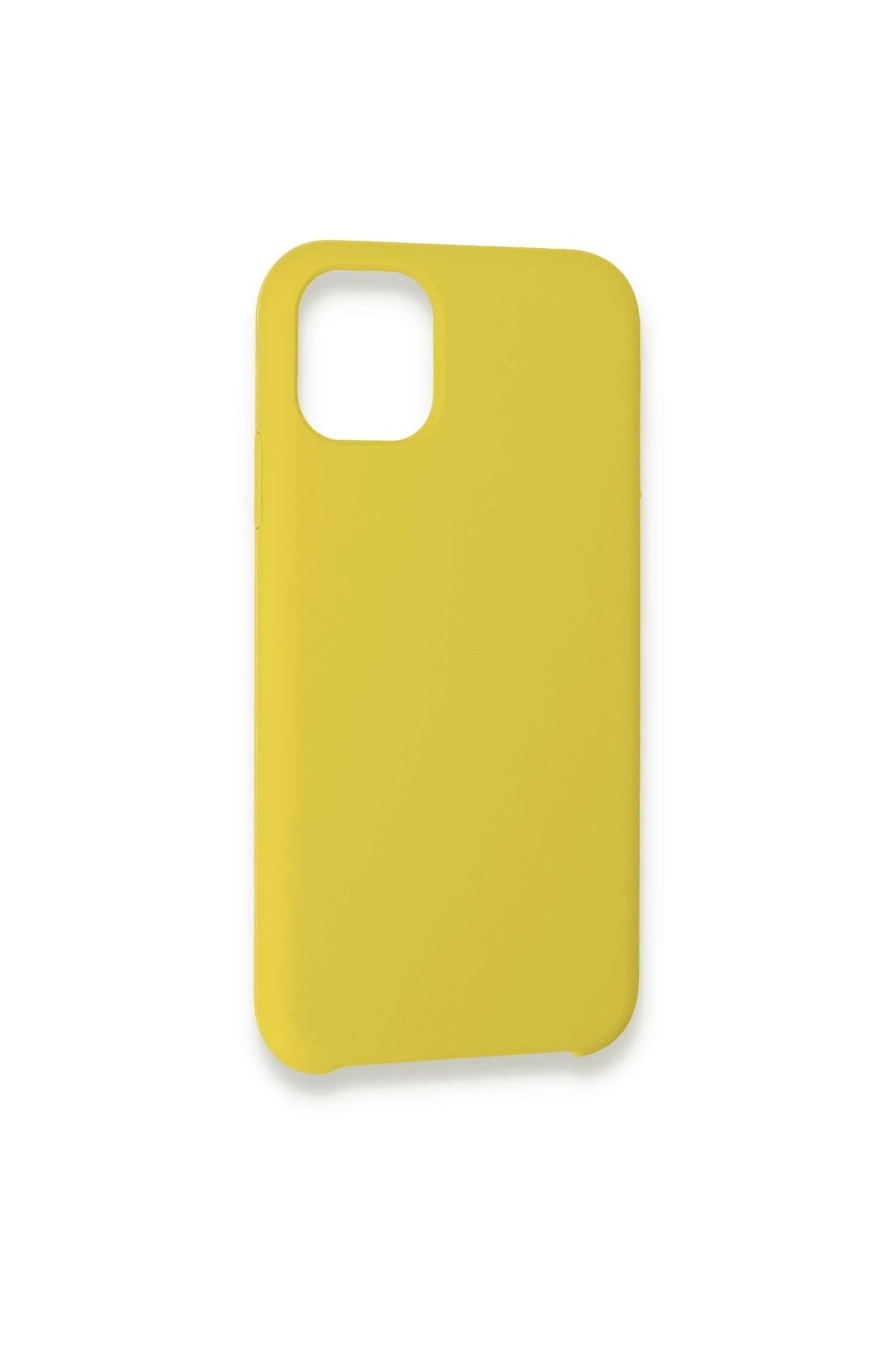 NewFace iPhone 11 Pro Max uyumlu Lansman Legant Silikon - Sarı BSTMY