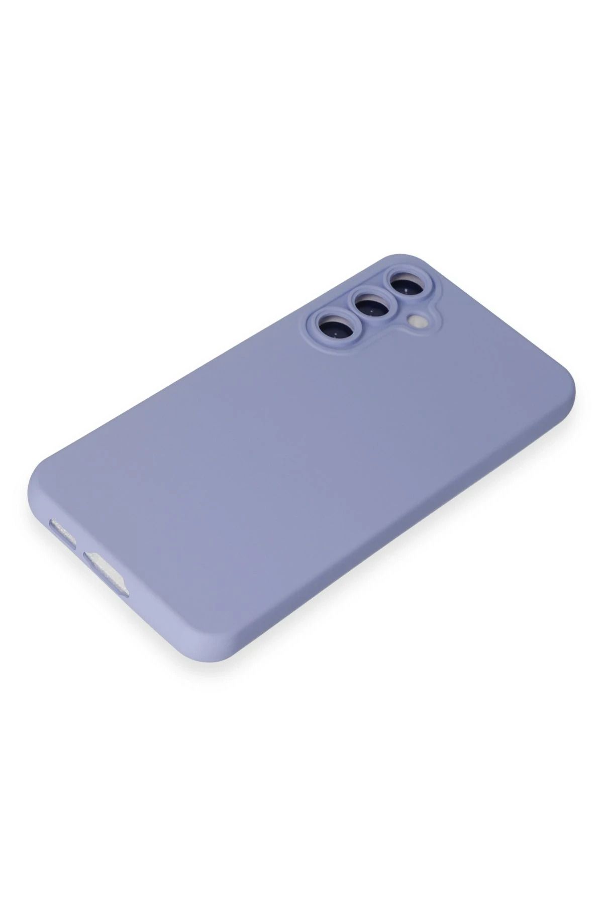 NewFace Galaxy S24 uyumlu Kılıf Nano içi Kadife Silikon - Lila BSTMY