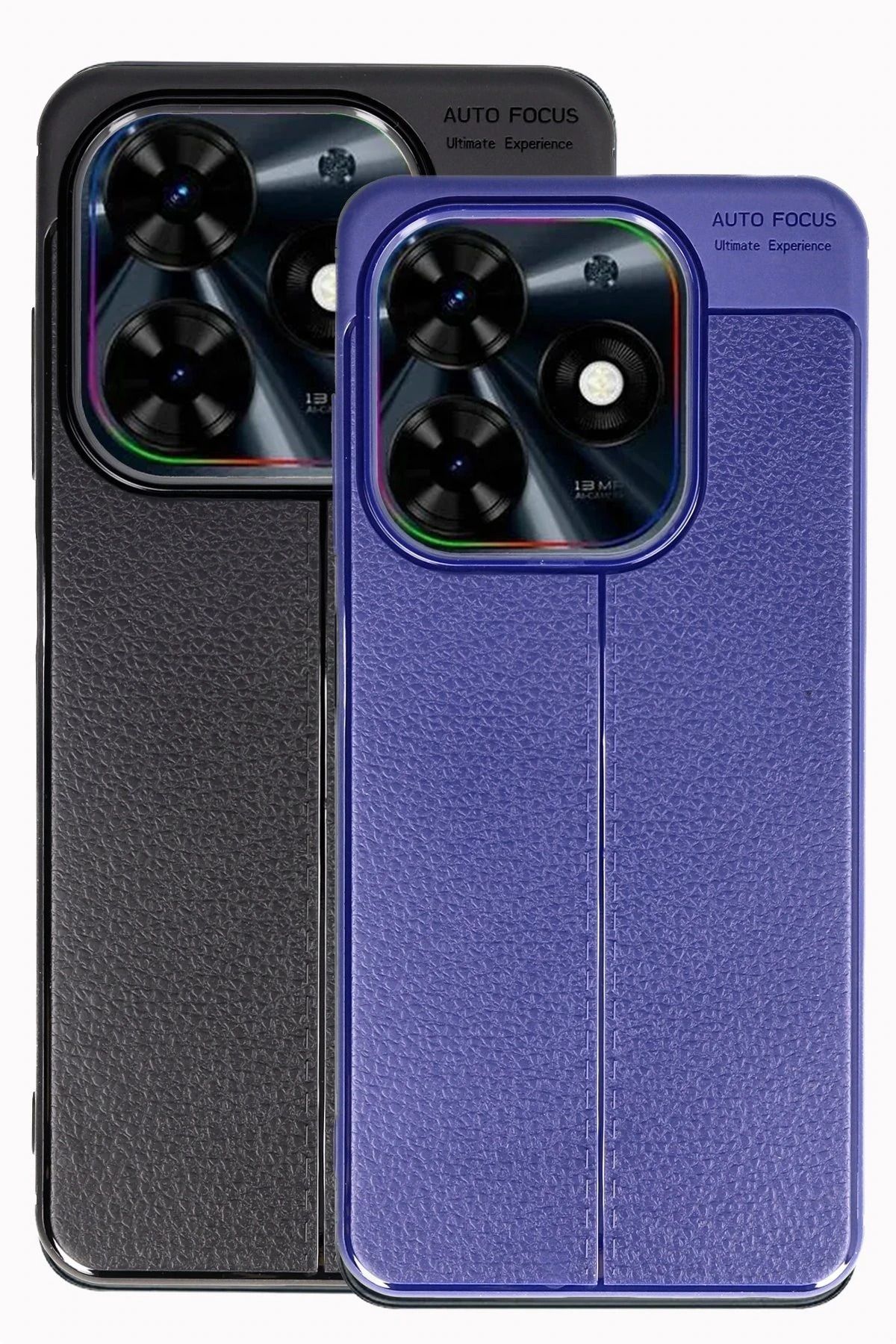 NewFace Tecno Spark 20 Pro Kılıf Auto Focus Kapak - Koyu Yeşil BSTMY