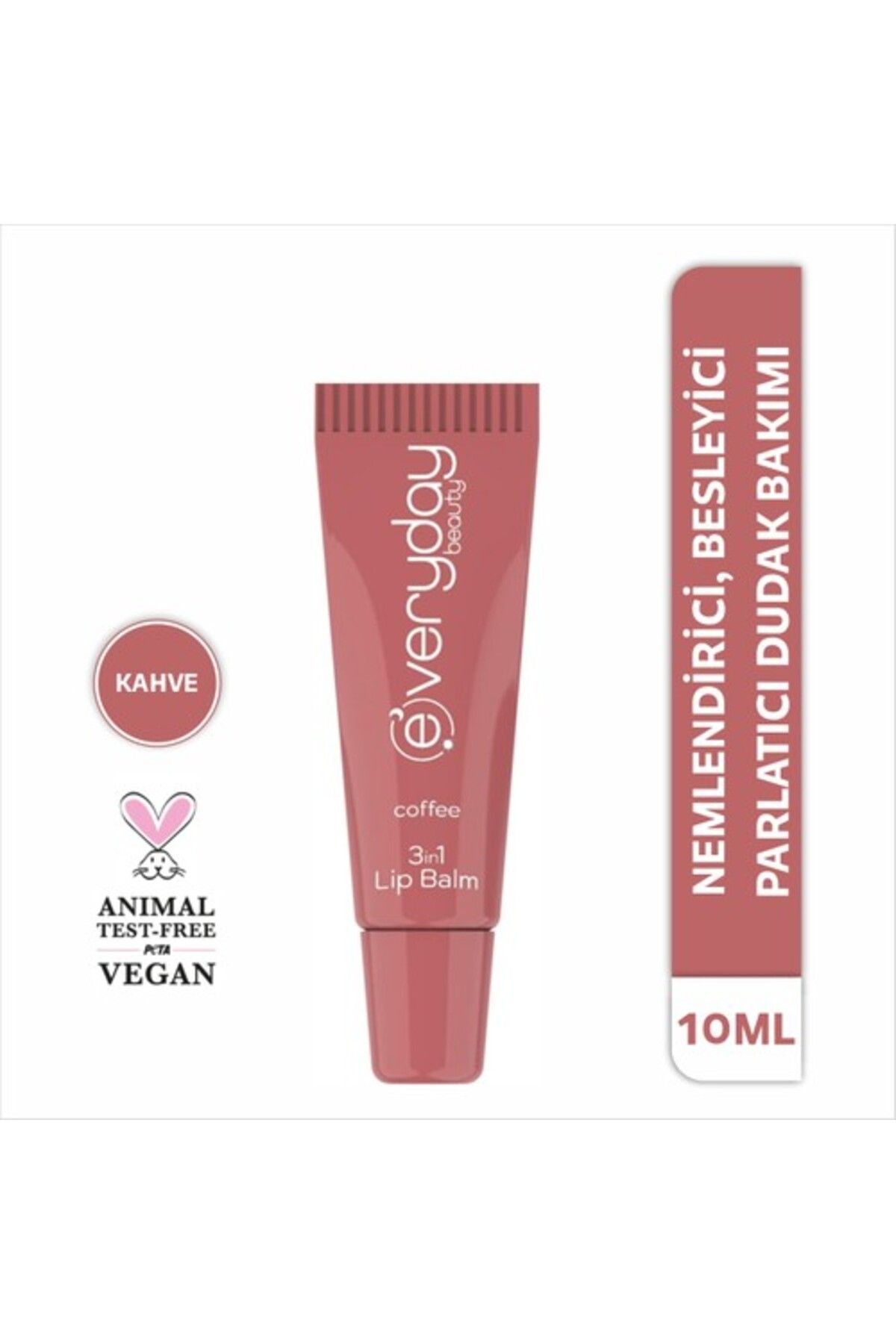 Everyday Beauty 3in1 Lip Balm Kahve 10ml