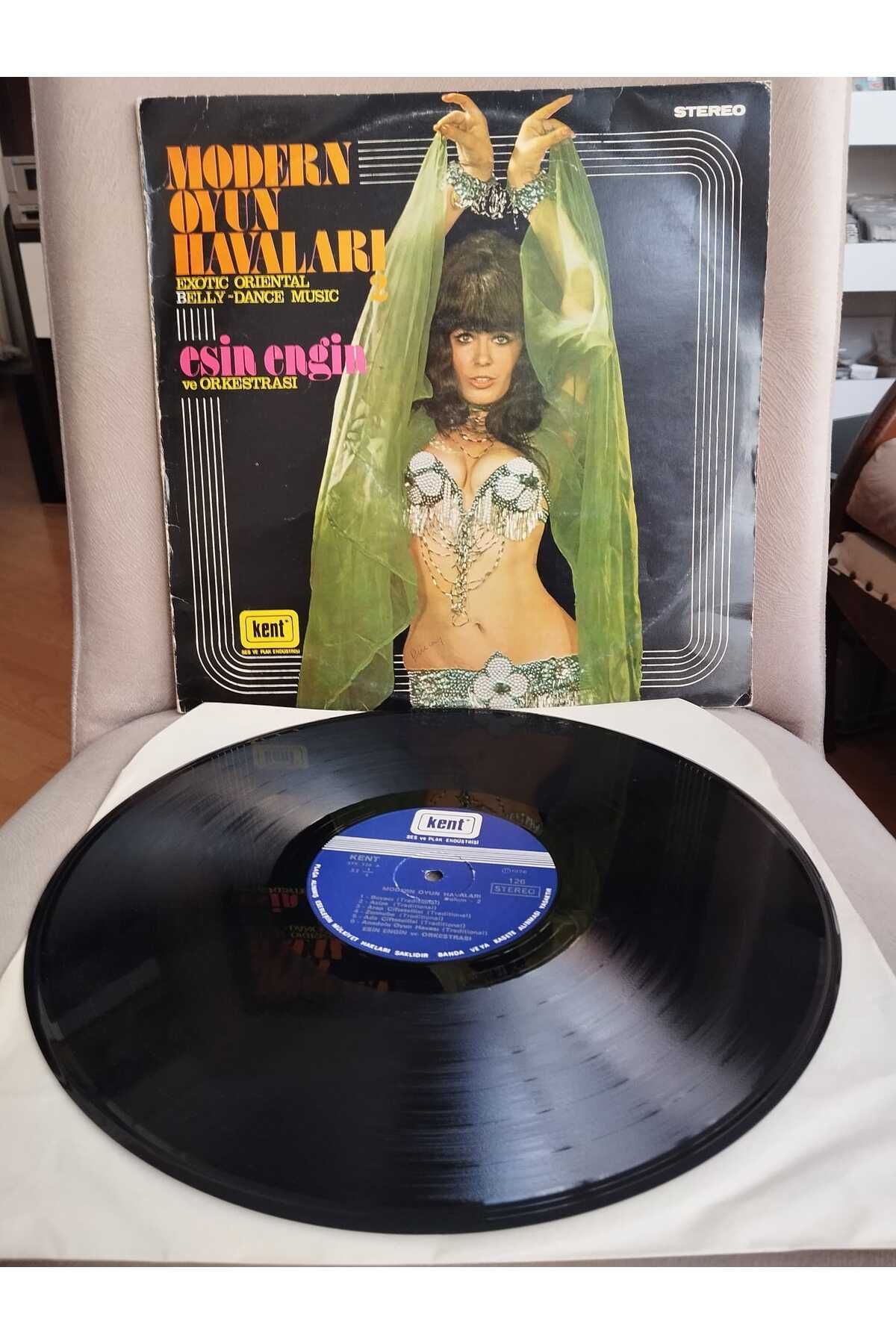 Plakperest Esin Engin Ve Orkestrası – Modern Oyun Havaları 2- 1976 Türkiye Basım LP Plak Albüm-2.el