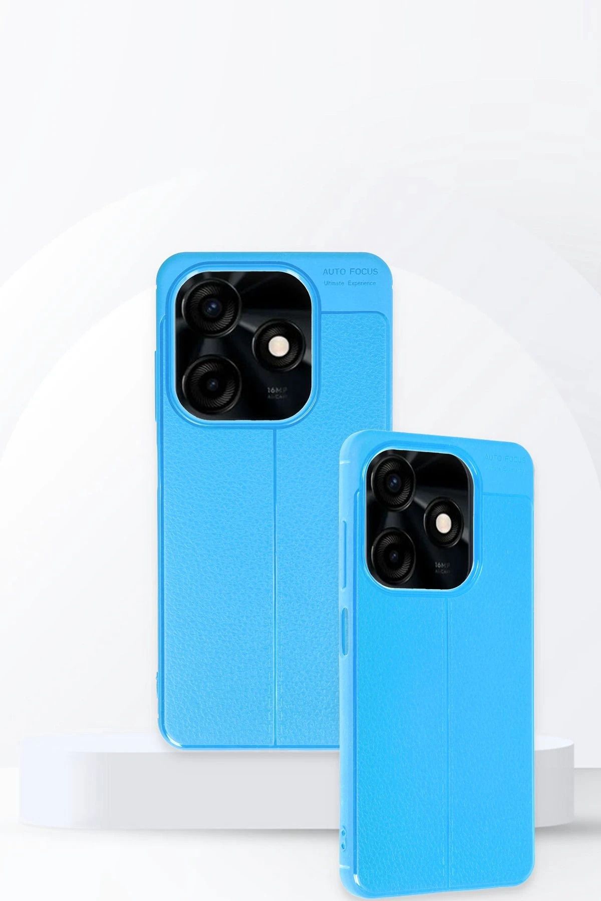 NewFace Tecno Spark Go 2024 Kılıf Auto Focus Kapak - Kırmızı DPMAH