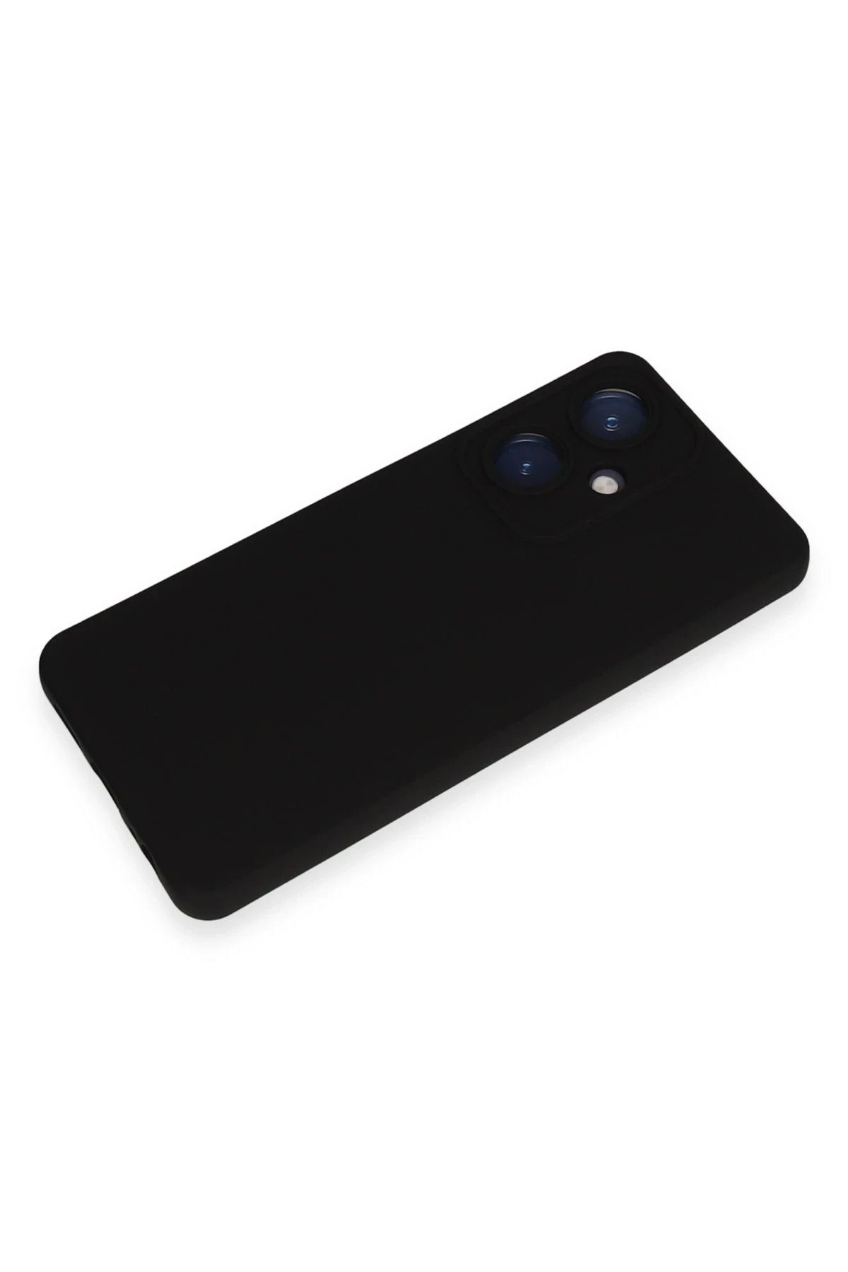 NewFace Vivo Y27  Uyumlu  Kılıf Nano içi Kadife Silikon - Siyah