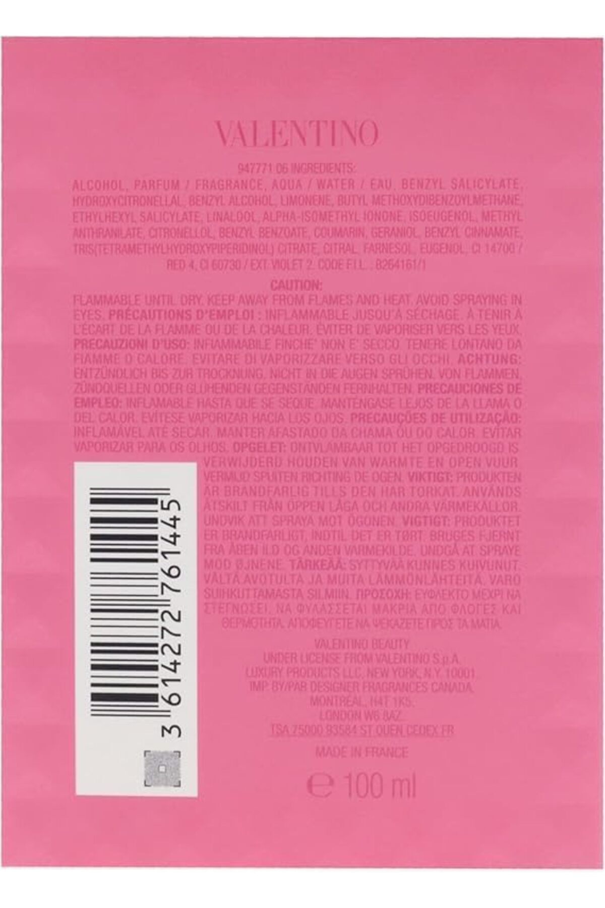 Valentino-Donna Born in Roma Eau de Parfum, 100 ml, Pink 3