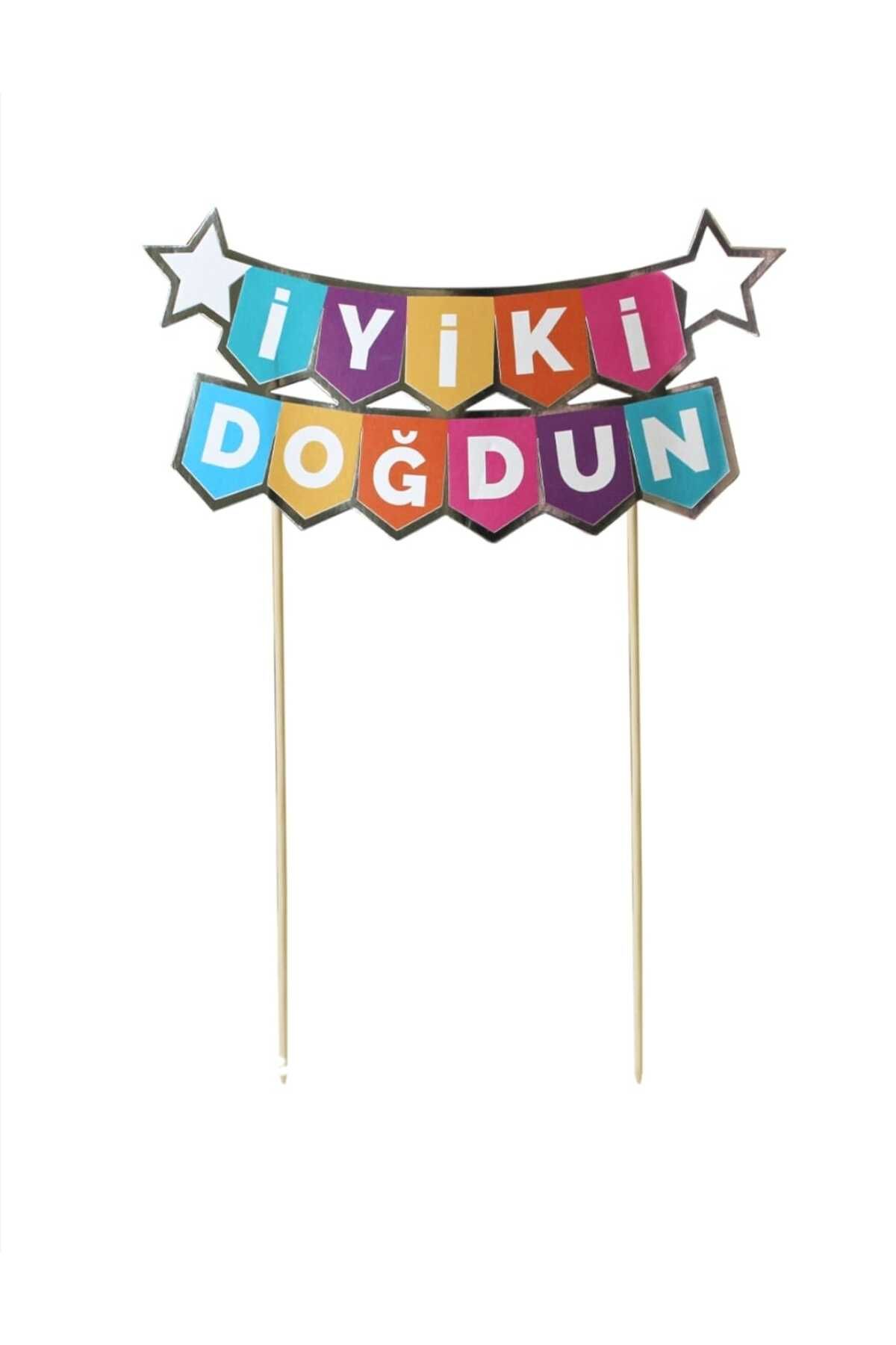 Evinizin Yardımcısı PARTİ&PATRİ SÜSÜ&PATRİ MALZEMELERİ& İYİ Kİ DOĞDUN 1 ADET