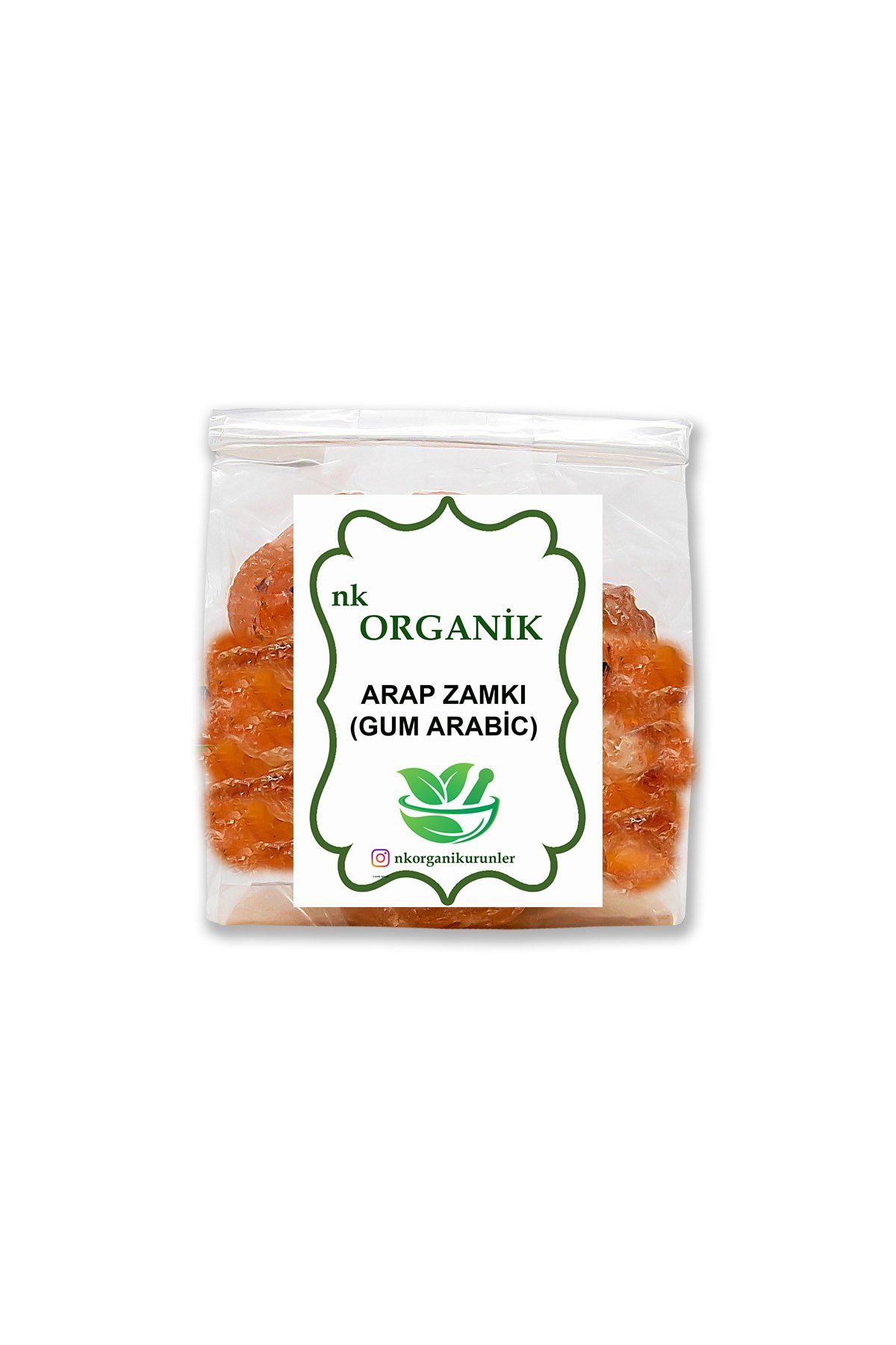 nk organik Arap Zamkı Zamk Arabi 50gr