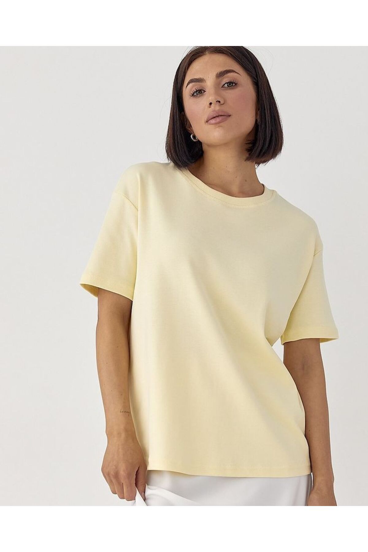 VivaJoy Yuvarlak Yakalı T-shirt