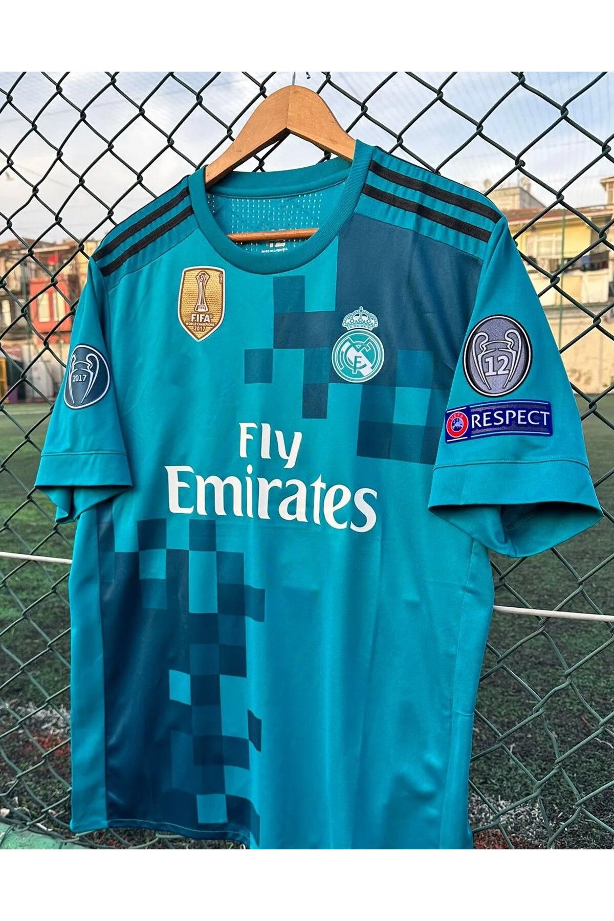 Ronson R.e.a.l M.a.d.r.i.d 2017-2018 C.Ronaldo Forması Turkuaz (KISA-KOL)