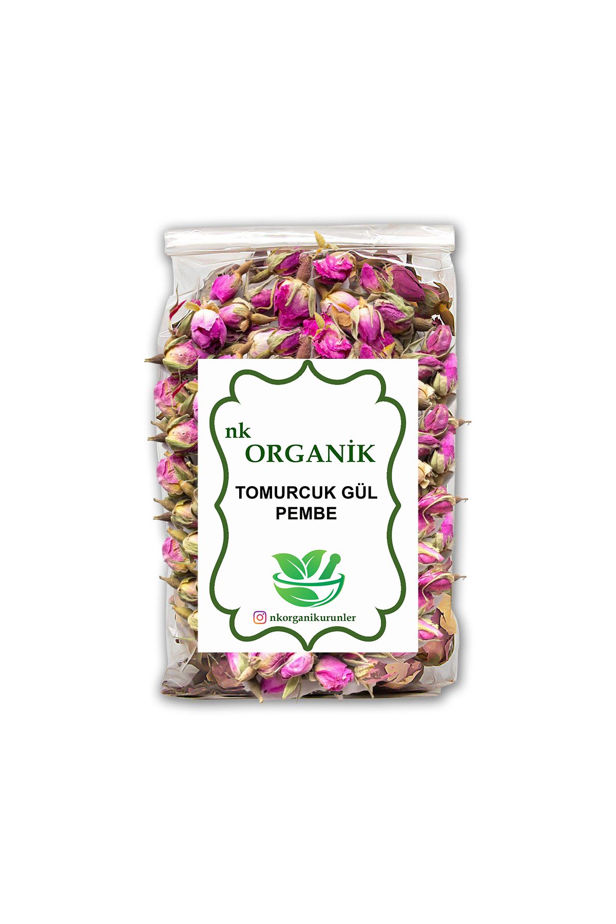 nk organik Tomurcuk Gül Pembe 50gr