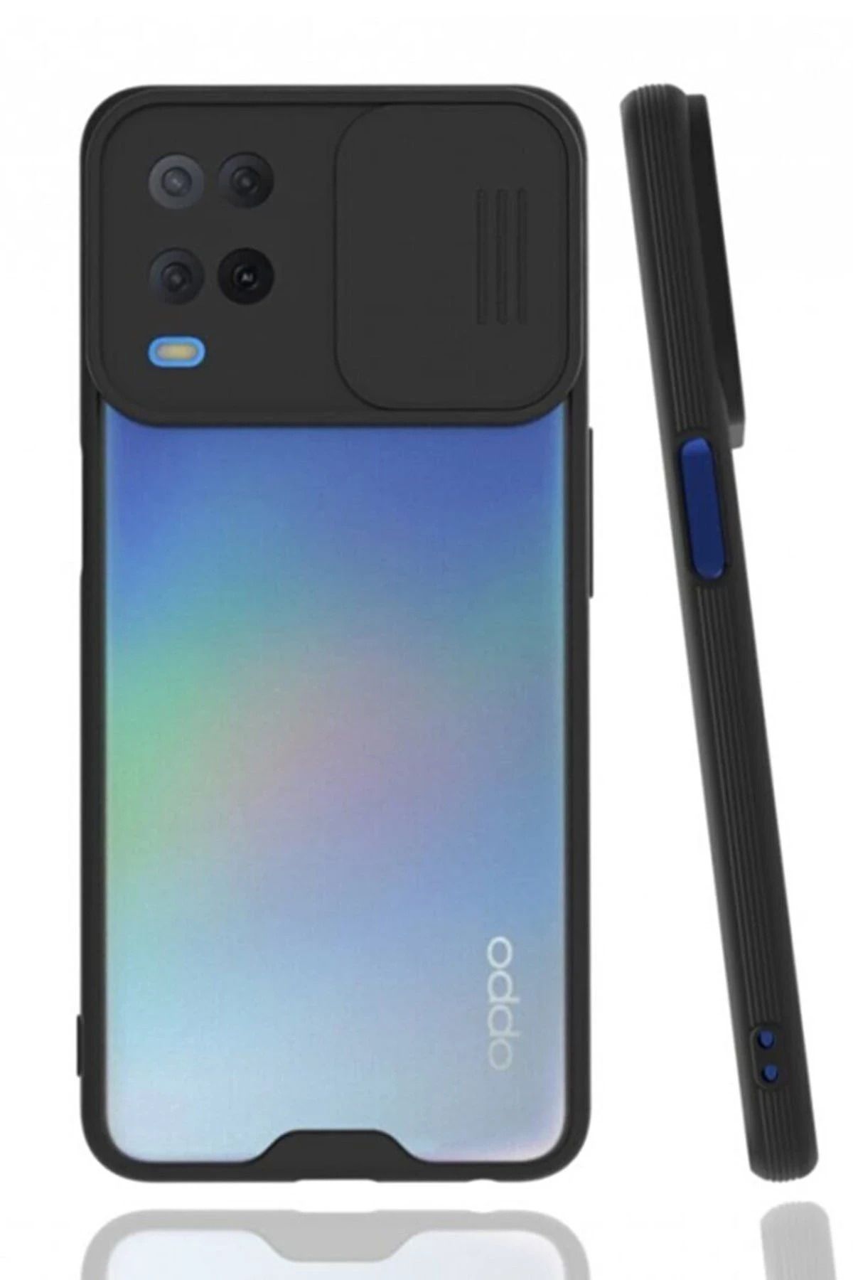 NewFace Realme 8 Kılıf Platin Kamera Koruma Silikon - Siyah BSTMY