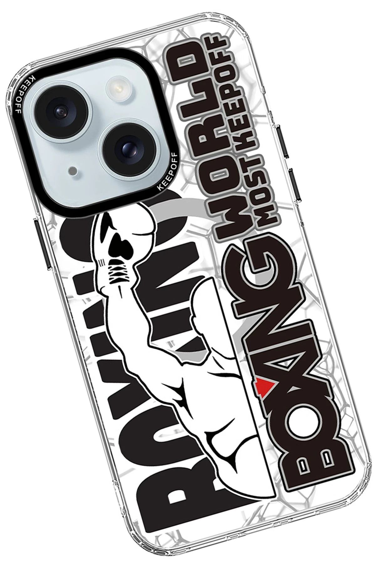 Keep Off iPhone 15 Arena Fighting Magsafe Kapak - Win BSTMY