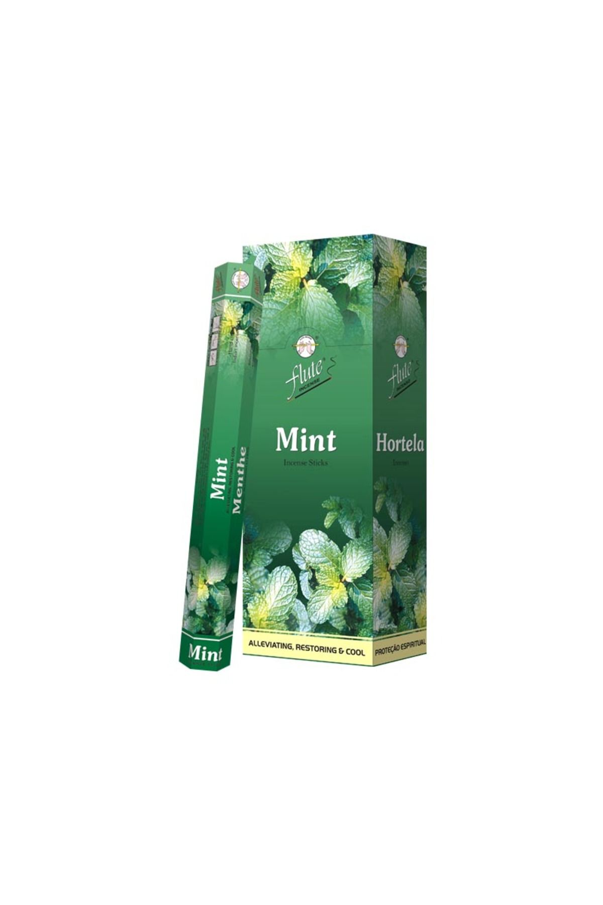 Flute ÇUBUK TÜTSÜ NANE HEXA (MINT) 6*20=120 ÇUBUK