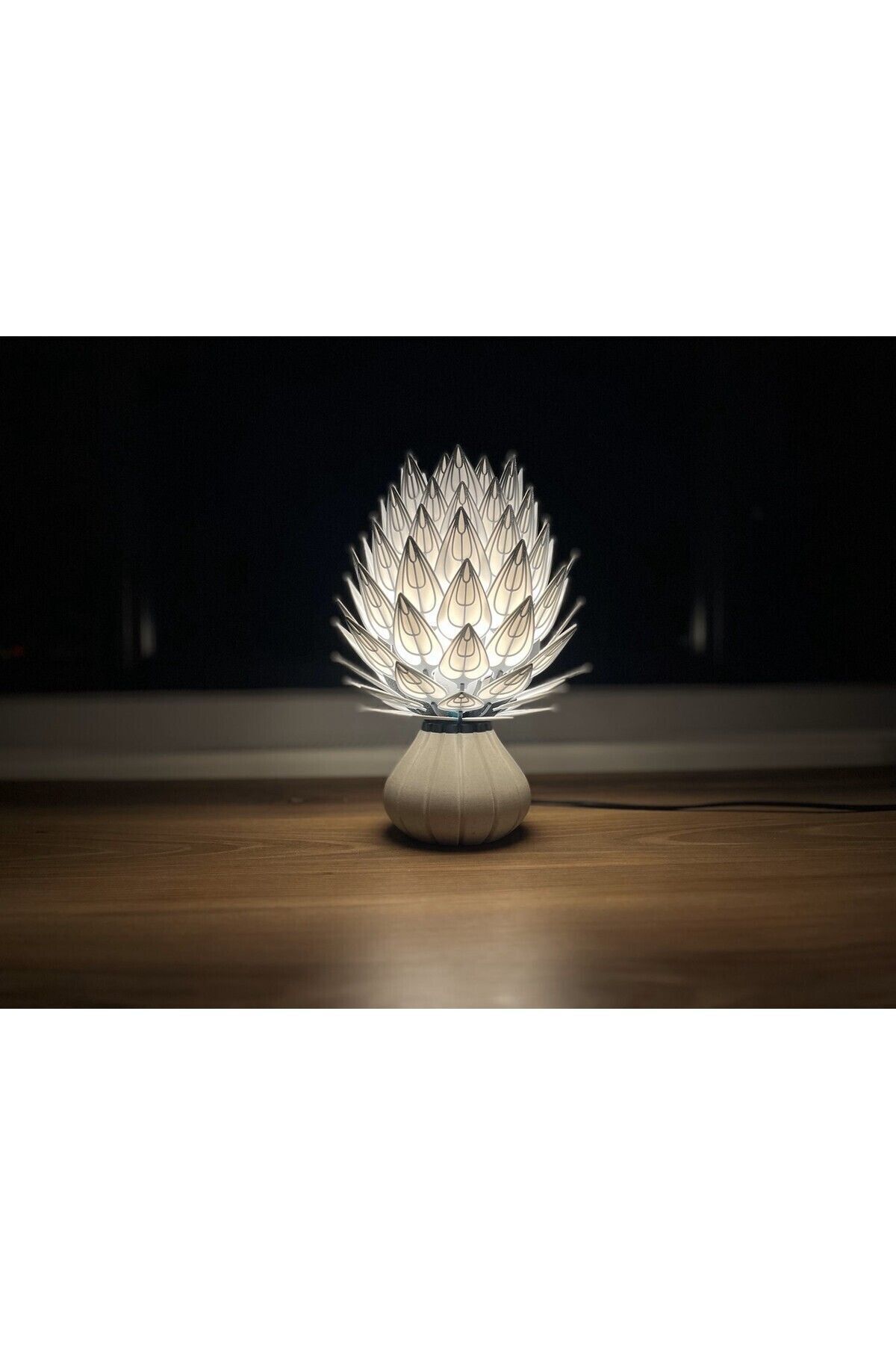 Nekt Design Aurora Pro - Masa Lambası Mermer Desenli