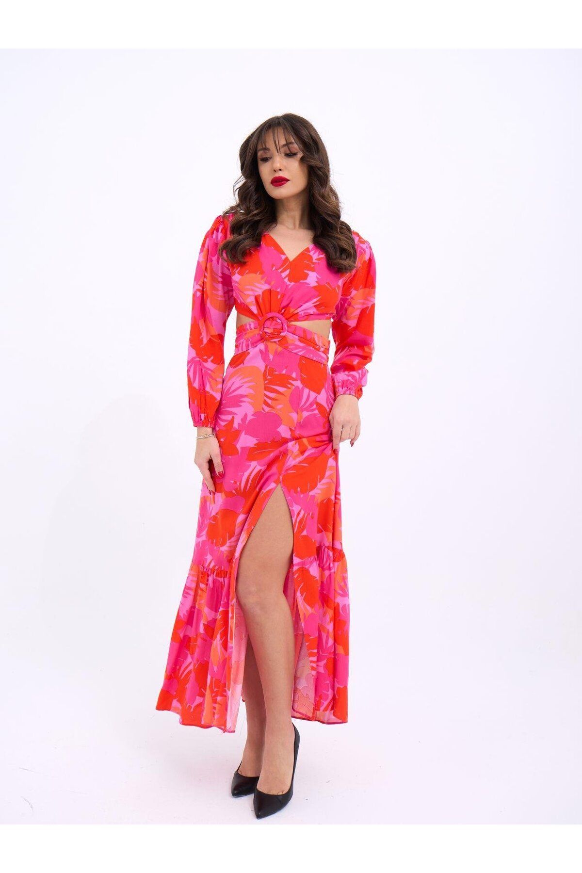 ARUZ MODA 5476 ELBİSE-BELÇİKA