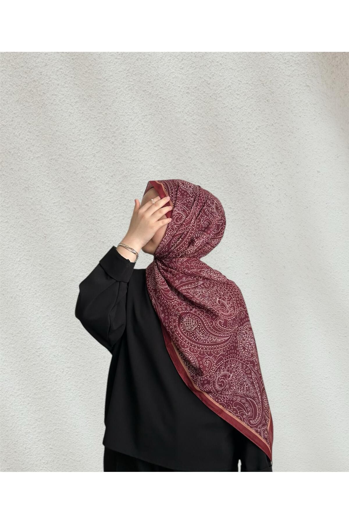 NEOMOON Etnik Desen Soft Şal