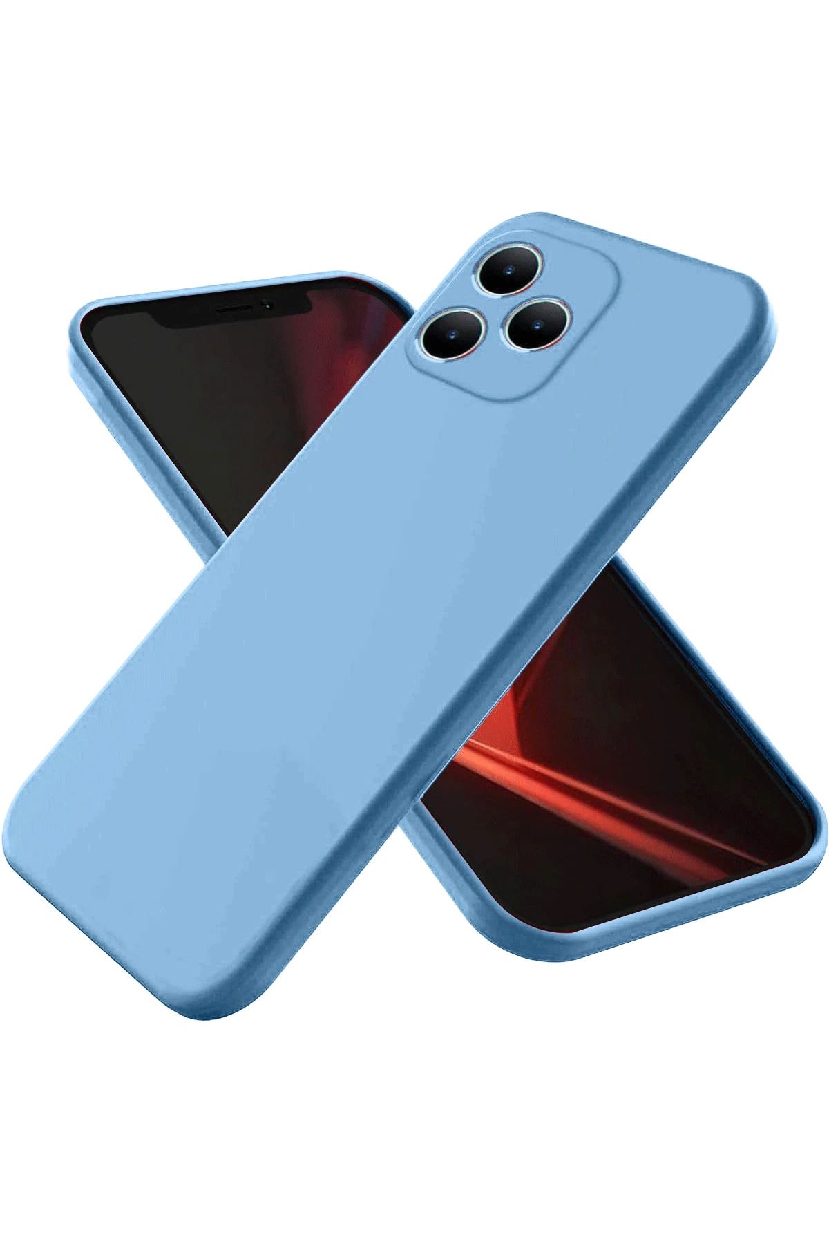 NewFace Realme Note 50 4G Kılıf First Silikon - Mavi BSTMY