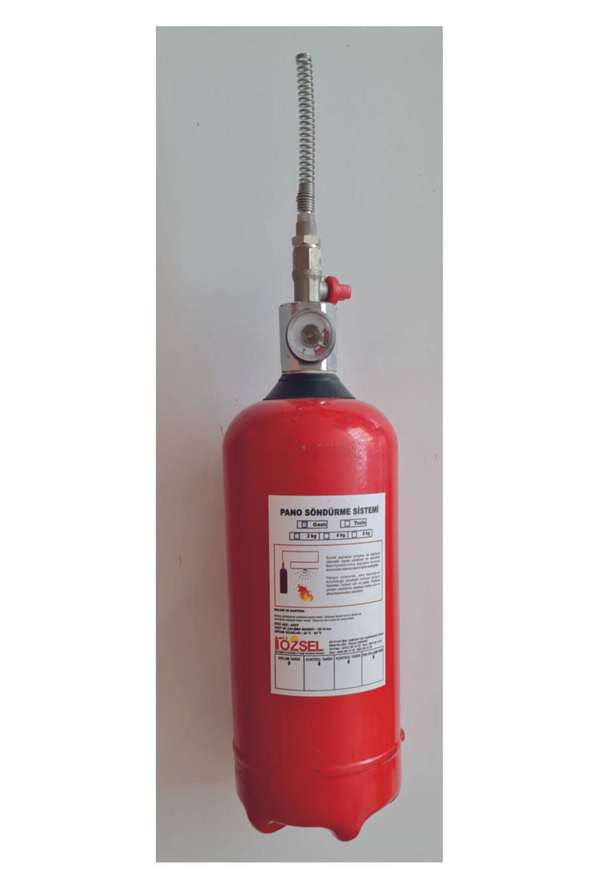 ünalgrup 2 KG MİKRO YANGIN SÖNDÜRME CİHAZI KKT TOZLU