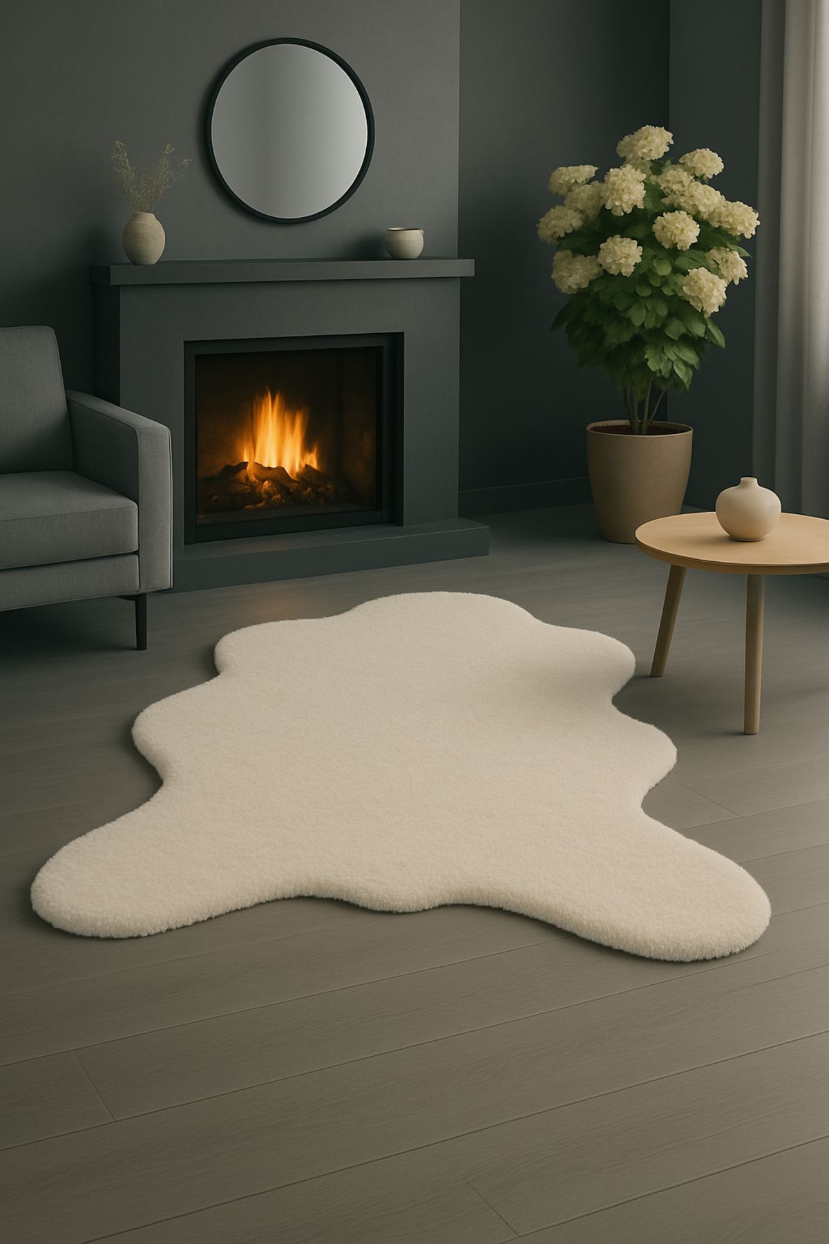 KEVLİNE Kevline Home Kaymaz Taban Post Halı Modern Salon Koridor Mutfak Halısı